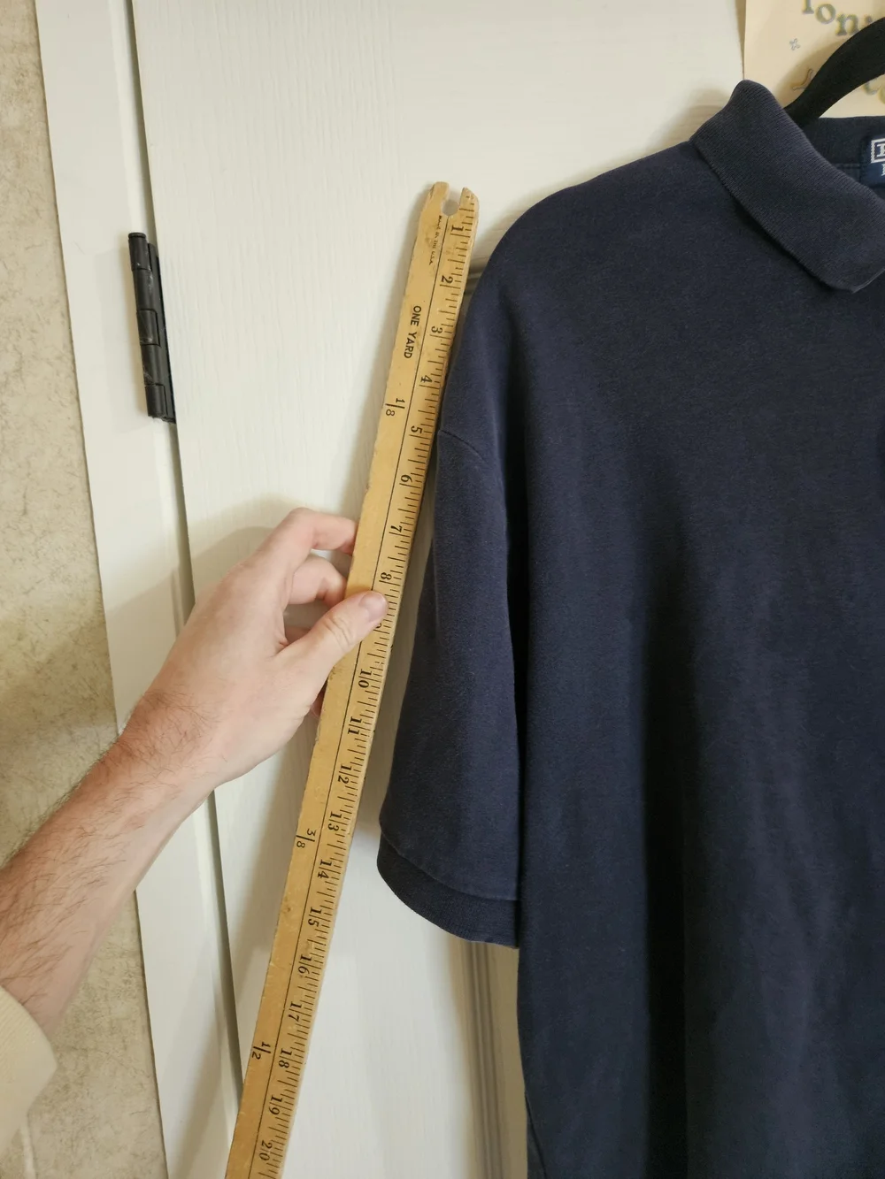Polo by Ralph Lauren Classic Navy Short-Sleeve Polo with Red Logo